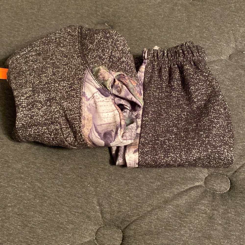 Hunting camo baby boy pants and sweatshirt set!